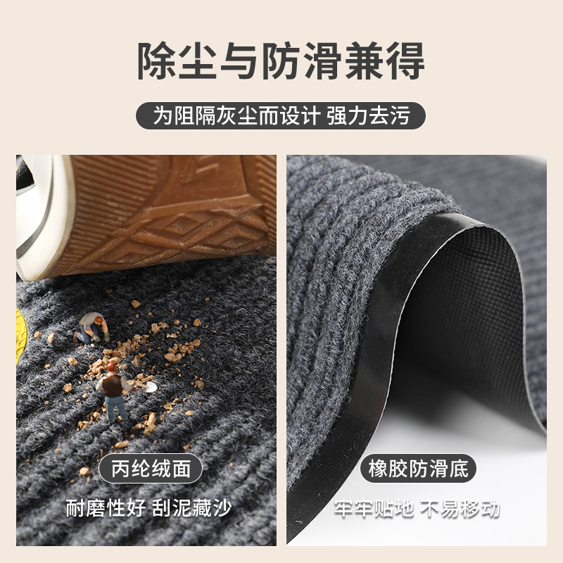 酒店走廊必备神器：防滑耐脏大尺寸定制地垫，让你的过道焕然一新✨