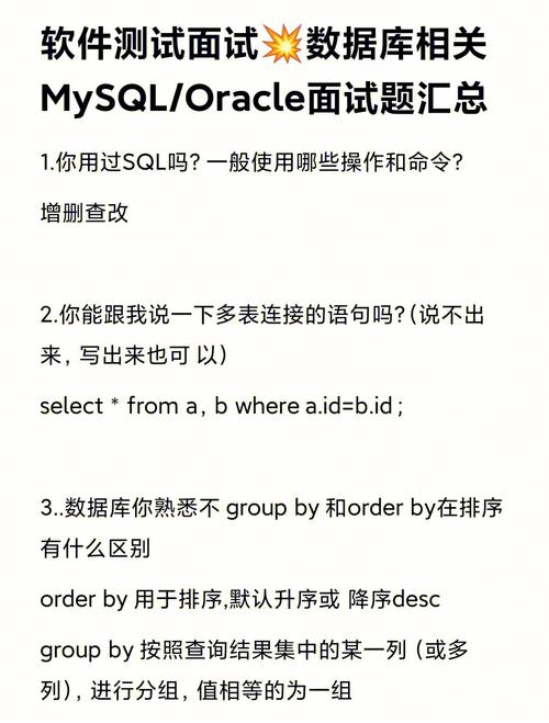 oracle面试题,Oracle数据库面试题解析，助你轻松应对面试挑战