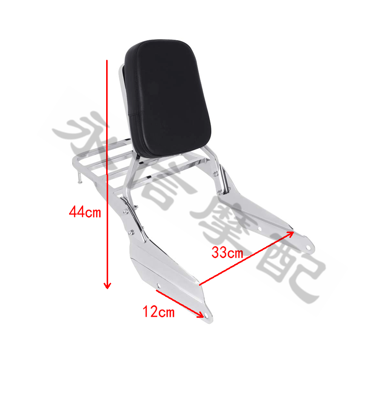 马格纳250/750改装神器：VF250/750后货架&amp;后靠背，让你的骑行更加精彩！✨