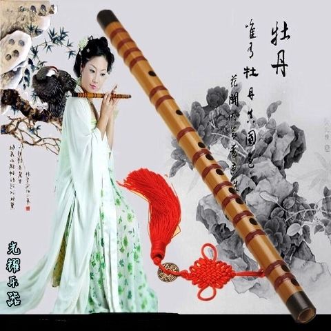 古风竹笛：4年老竹，音色绝佳，易吹响，初学者福音！