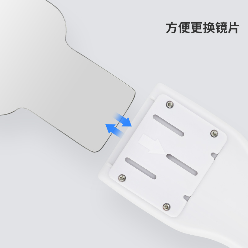牙科正畸拍照神器：双面玻璃反光板防雾反光镜，拍出高清颊舌侧影像
