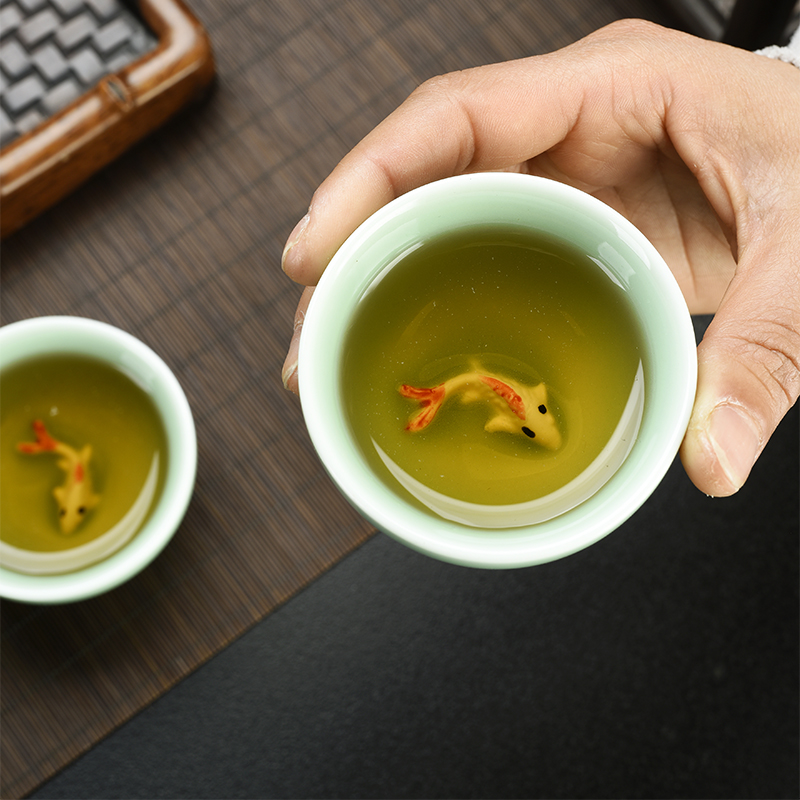 慕砚手作志野烧盖碗茶杯：穿越千年的禅意，敦煌风华再现