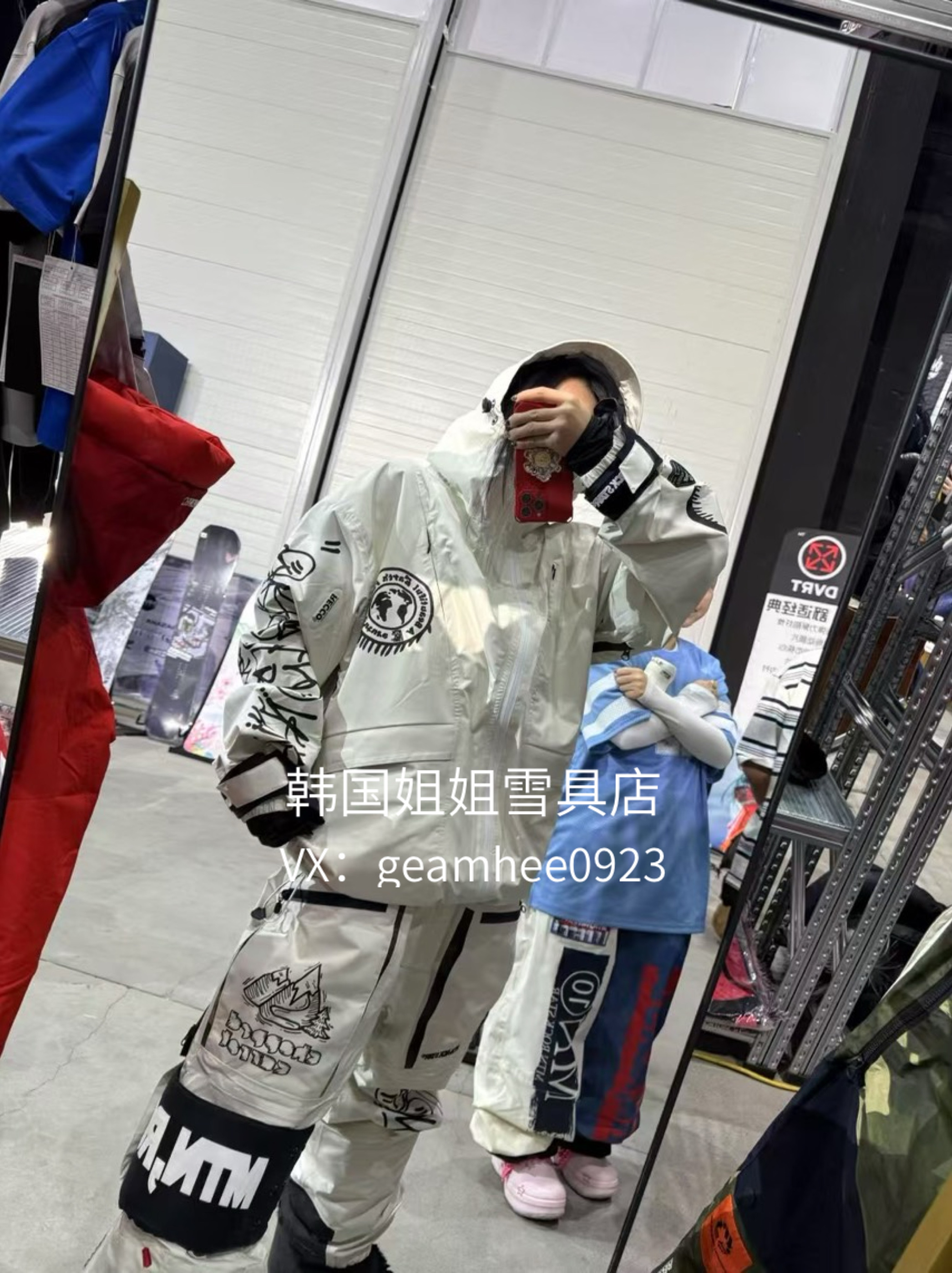 预售2526款 MRS日本滑雪服：防风防水，男女同款，不退不换！