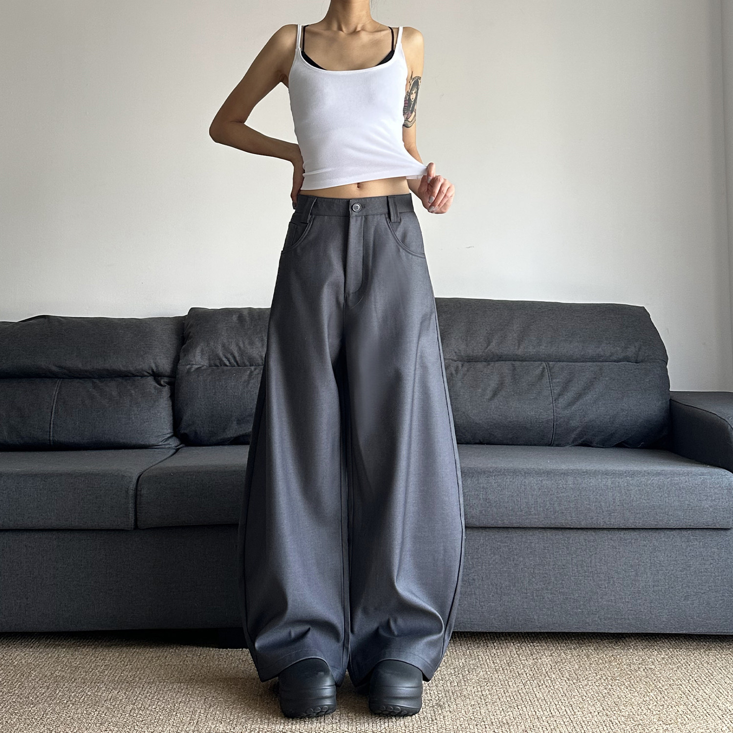 什么是YEBOUN美式复古西装裤？适合什么场合？