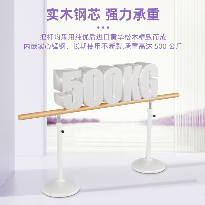 双层舞蹈把杆固定落地压腿杠：舞者必备神器，优雅变身第一步✨