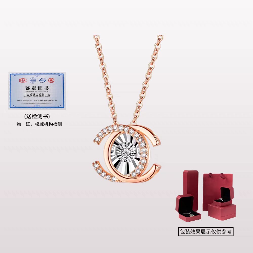 IGI认证钻石项链：闪耀你的每一个瞬间✨