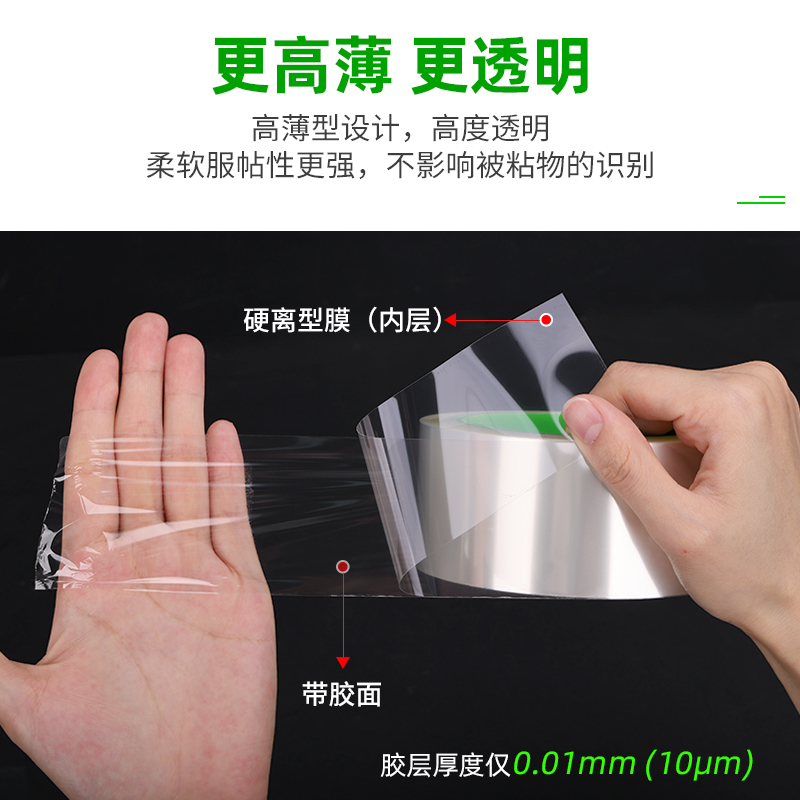 超薄0.01mm PET胶带：揭开电子零件防水与音质提升的秘密武器！