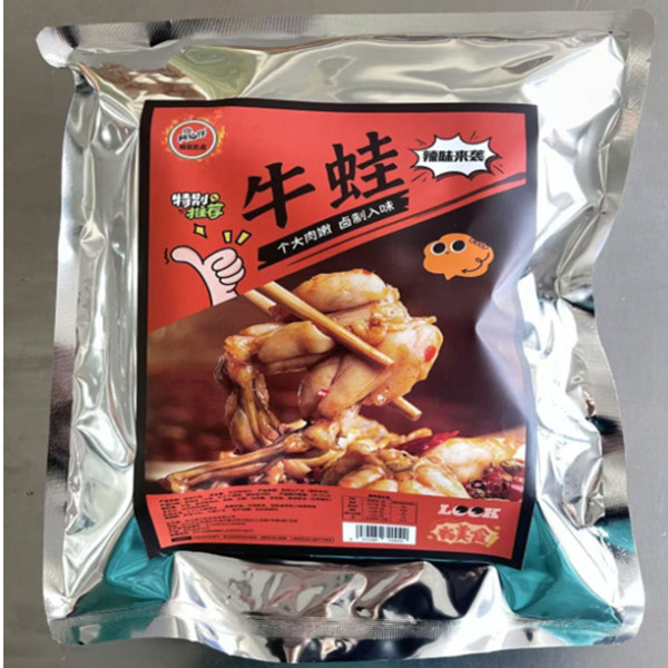 阿伯仔牛蛙大号麻辣牛蛙：解馋神器，开袋即食的美味新体验！
