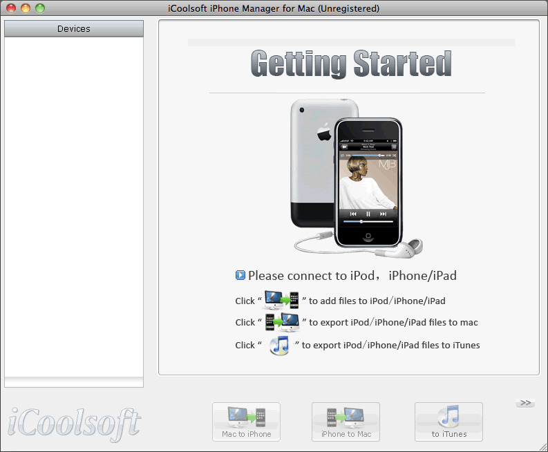 iCoolsoft iPhone Manager3.1.10