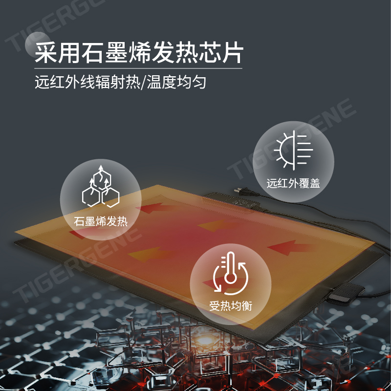 tigergene加热垫：宠物大小鼠温暖守护者，实验室恒温新选择