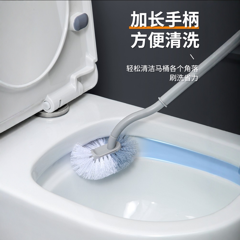 高仪全铜马桶刷套装！免打孔神器，卫生间清洁从此不求人！