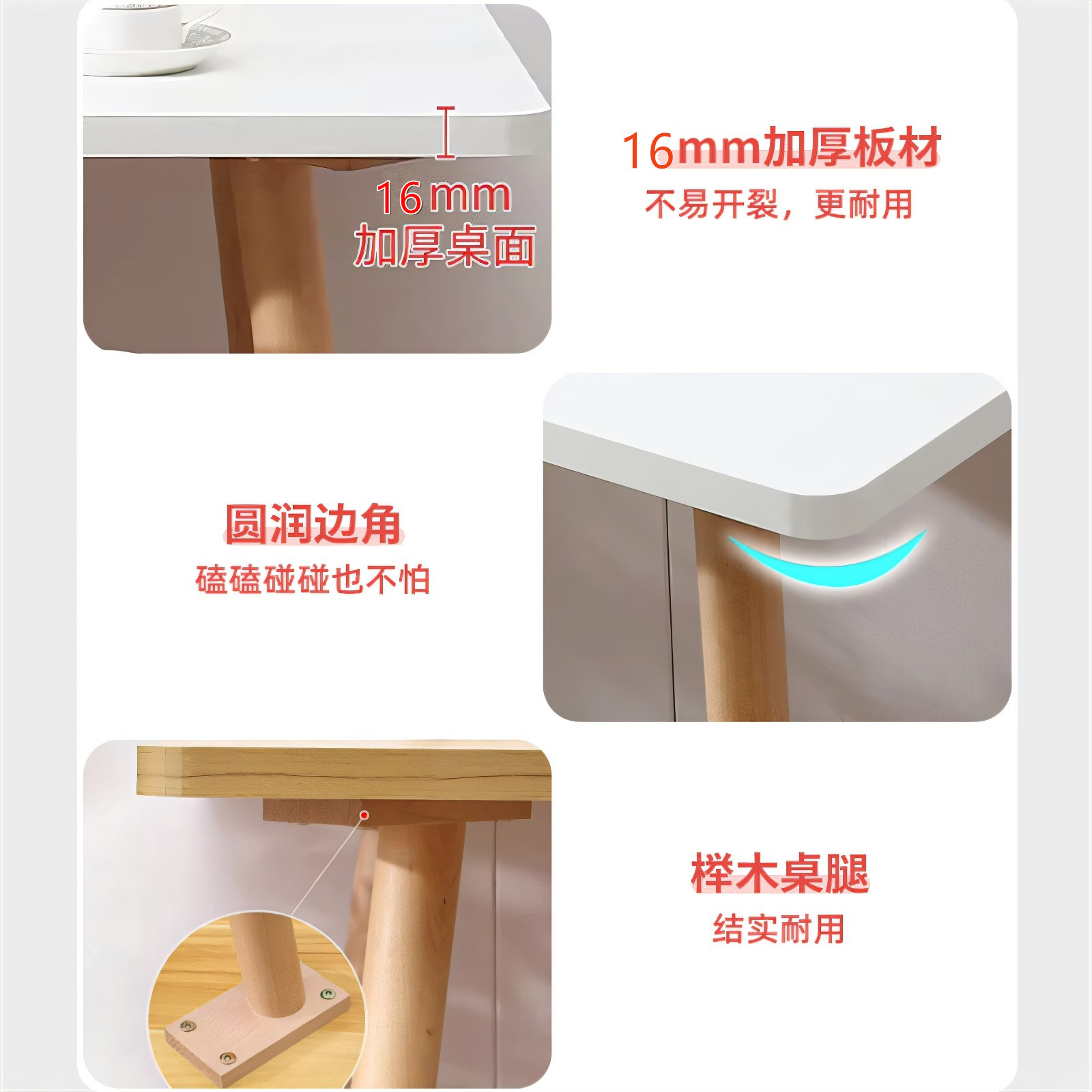 电脑桌台式实木书桌：学生家用学习桌简约I电竞桌卧室办公桌写字桌，打造理想工作学习空间！