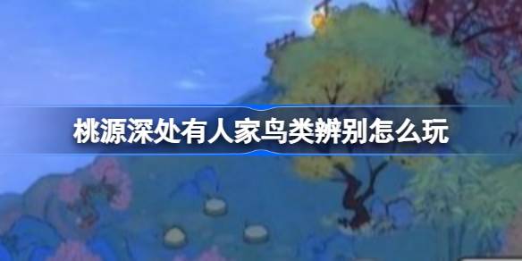 桃源深处有人家鸟类辨别怎么玩 桃源深处有人家倦鸟汀鸟类辨别攻略