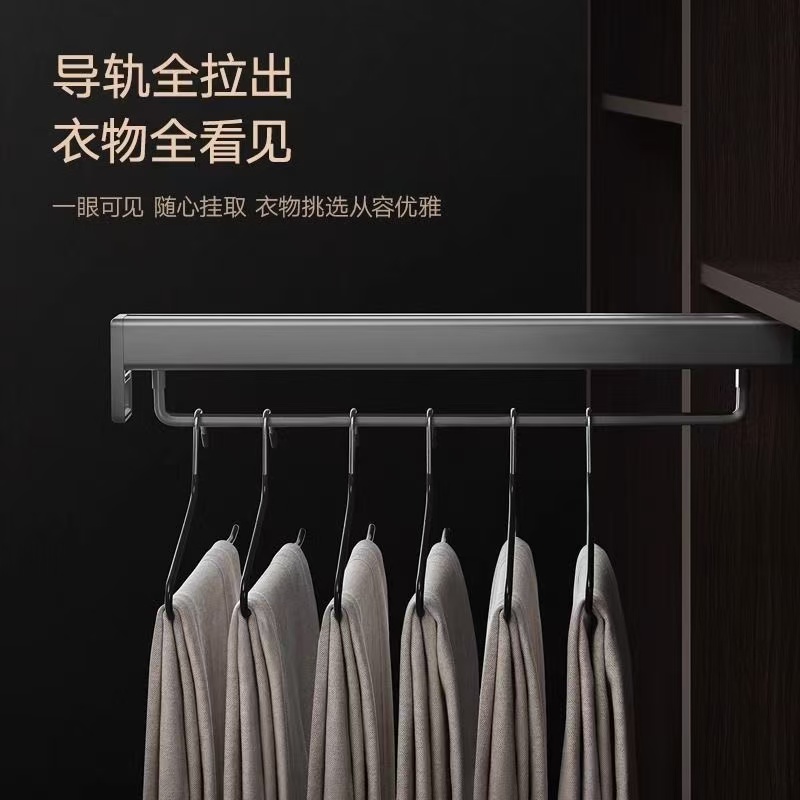 悍高衣柜拉篮：意式衣帽间的奢华新宠，解锁家居收纳新境界！