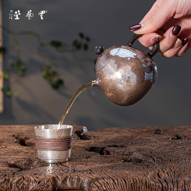 云艺堂纯银999泡茶壶：匠心独运，传承千年茶道精髓！✨