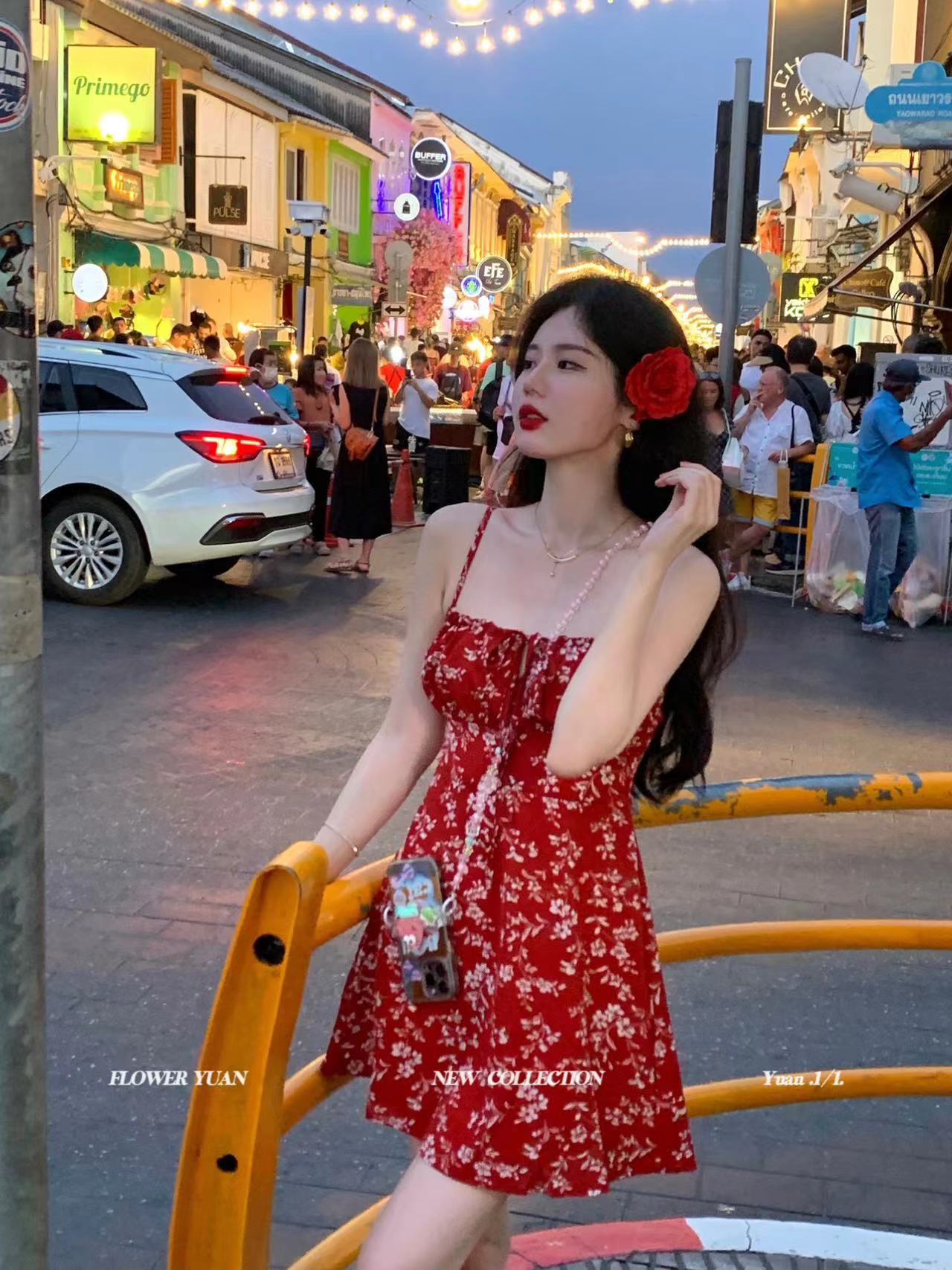 为什么女明星都爱穿碎花裙走红毯呢？