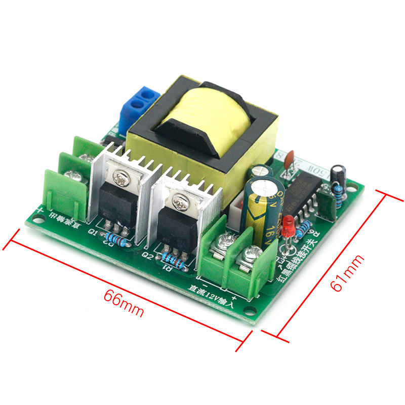 升压模块大功率逆变转换器：DC-AC逆变器电源电瓶，如何轻松实现12V到220V的转变?
