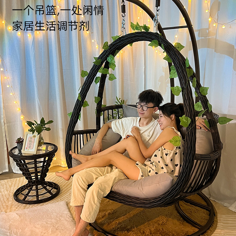 吊篮藤椅VS网红吊椅：谁才是阳台秋千的终极王者？