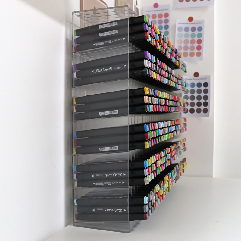 亚克力笔搁：你的桌面美学新宠，完美展示你的精致笔具！✨