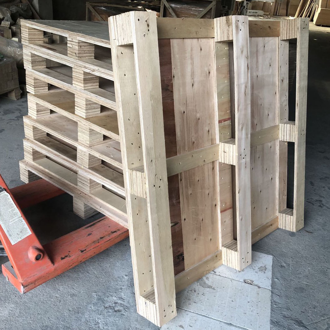 珠海定制出口免熏蒸木托盘：防潮垫仓板胶合板物流木架叉车卡板的秘密武器！