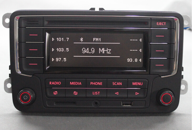 大众RCN210车载CD机：老速腾、老迈腾、途安、晶锐、明锐、Polo、捷达的音乐新伙伴！