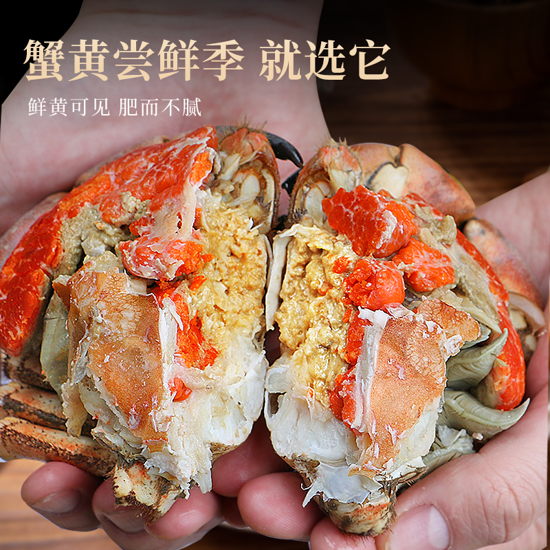 超大面包蟹母帝王蟹：海鲜盛宴，鲜美不可挡！✨