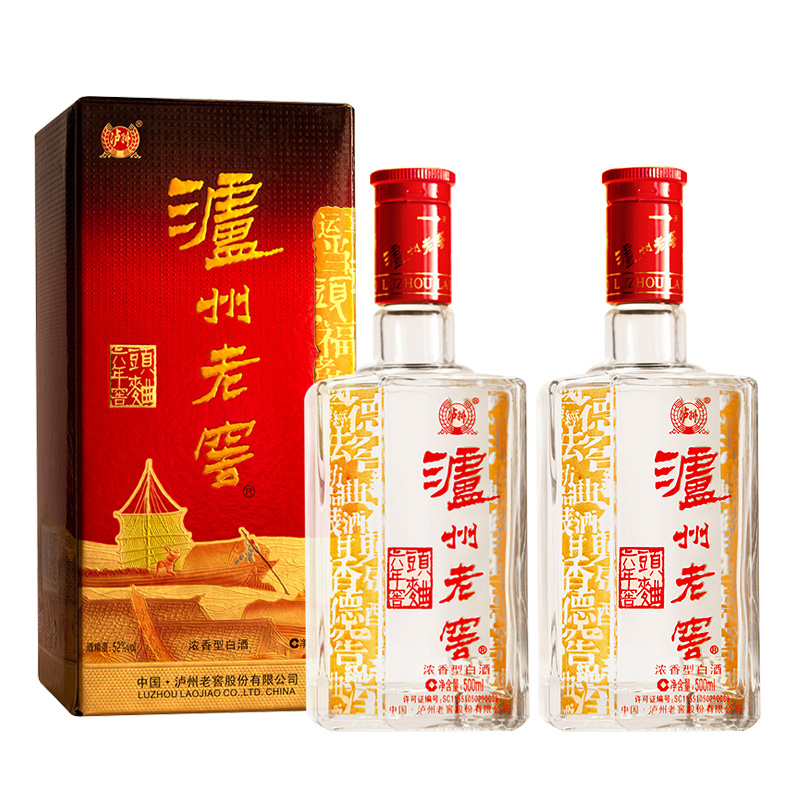 泸州老窖六年窖头曲珍品52度浓香型白酒，品味经典，传承匠心！