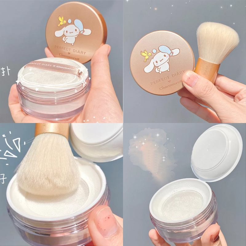 完美日记金色散粉：学生党必备的控油神器，蜜粉中的小金盖！✨