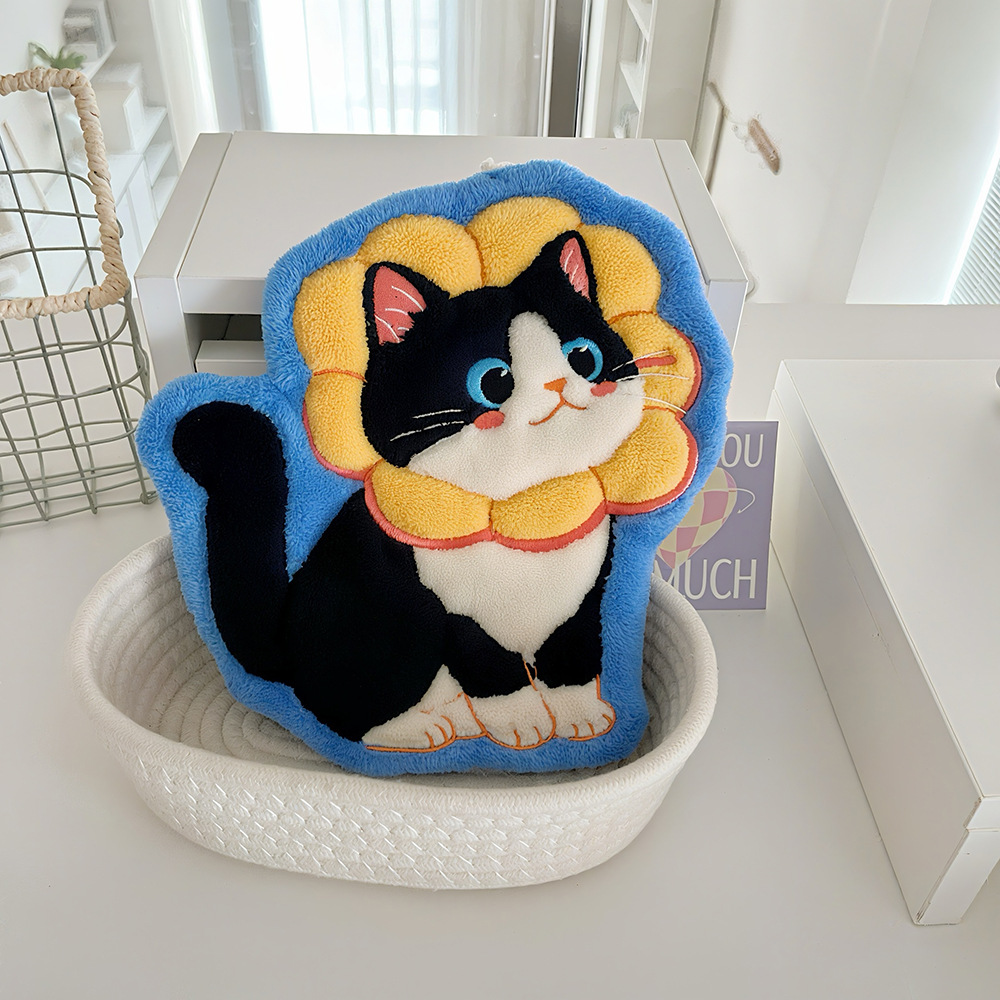 超萌猫咪擦手巾，厨房新宠儿，超强吸水不掉毛！