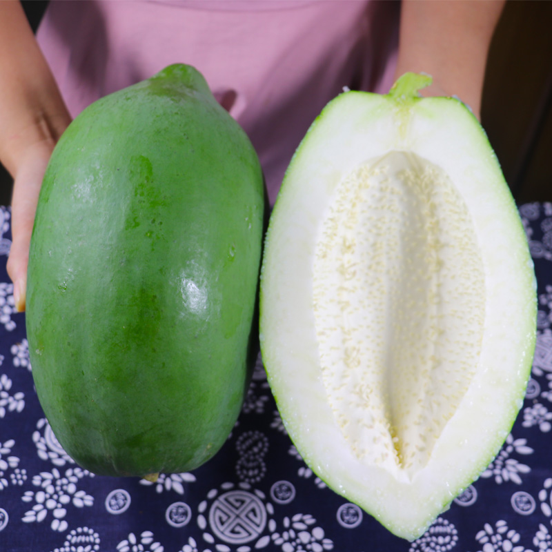 云南青木瓜：清脆甜美的凉拌圣品，8斤包邮尝鲜攻略！