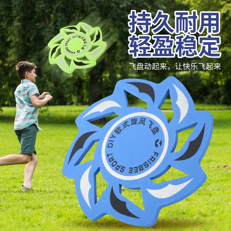 飞盘新玩法：儿童软飞碟，亲子互动游戏的全新选择！
