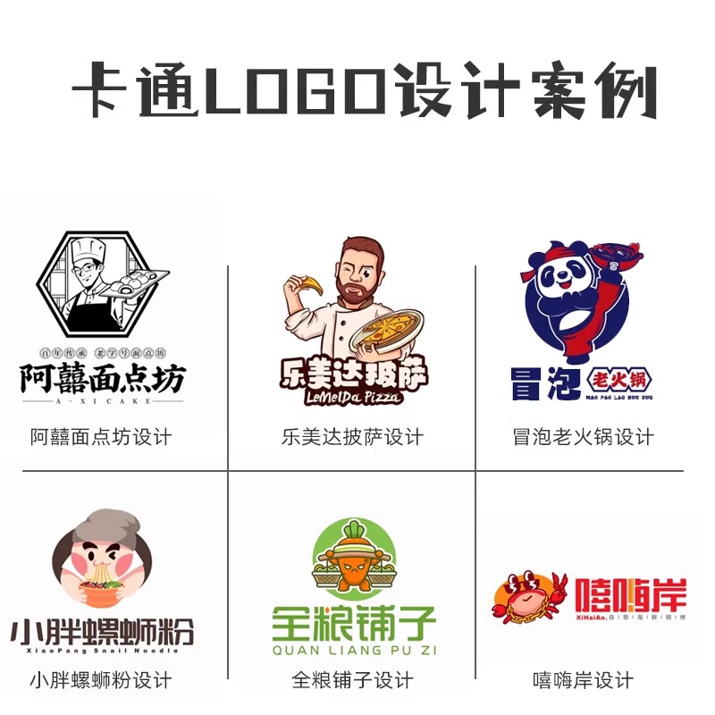 Logo设计原创店铺头像公司企业店名品牌卡通定制作图标志字体设计：如何打造独一无二的品牌视觉形象？