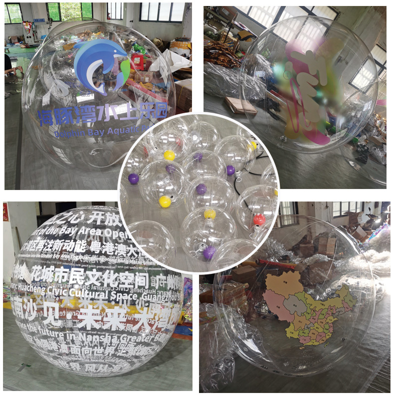 圣诞装饰彩色透明球：炫彩镜面球，点亮你的节日氛围！