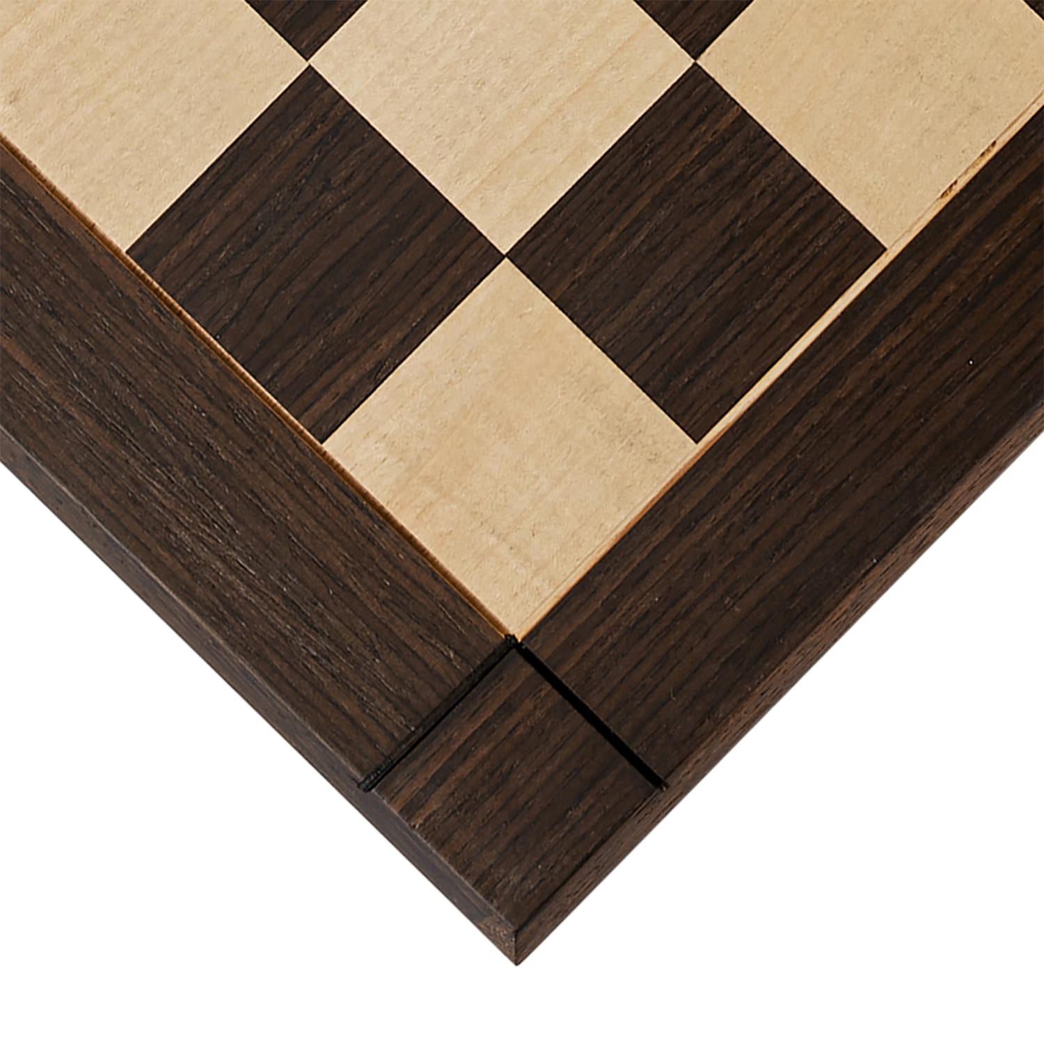 罗德梅科Chessshop非洲崖豆枫木拼格国际象棋棋盘：棋盘界的艺术品