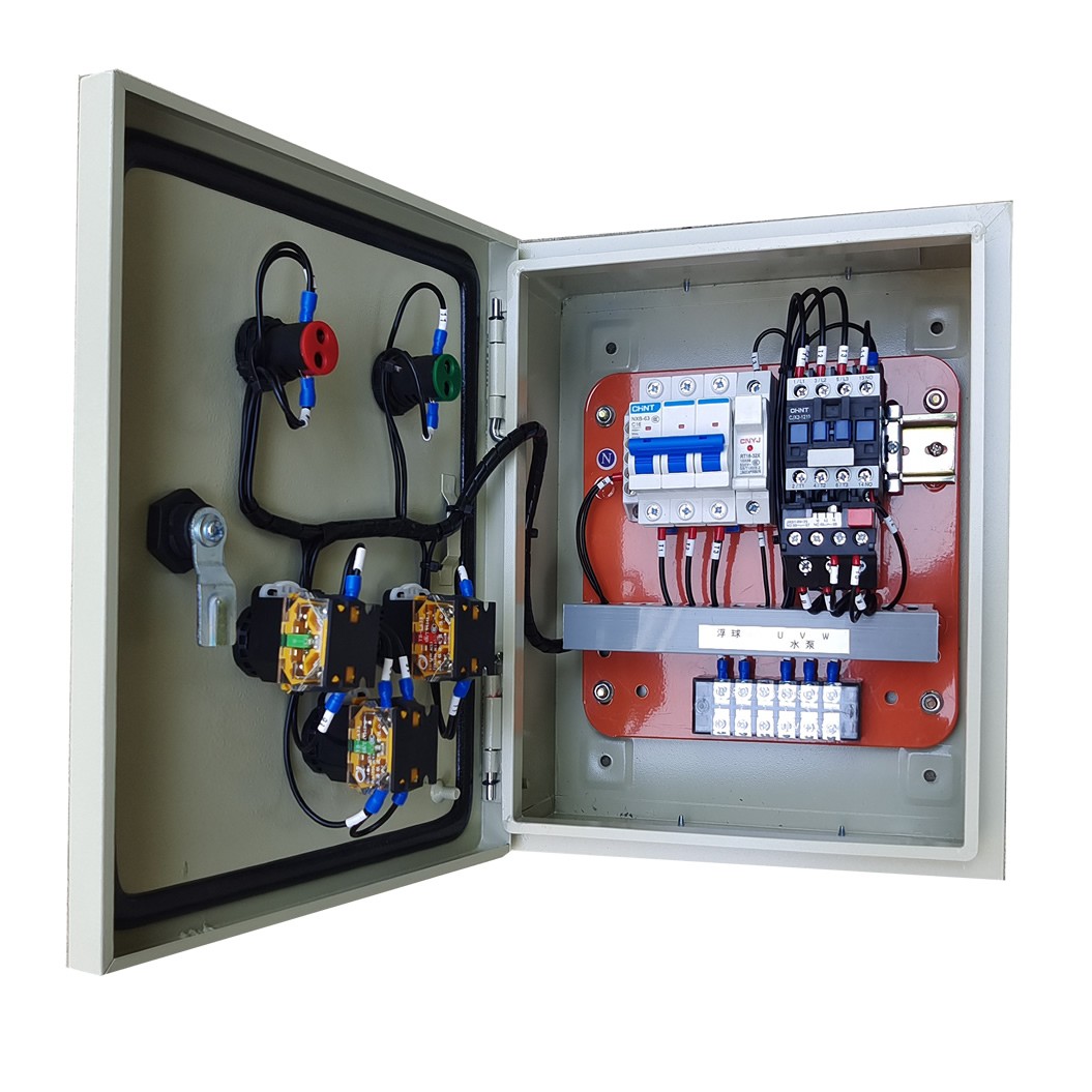 包邮排污泵控制箱：一键搞定污水排放，1.5KW/2.2KW/380V，浮球自动控制柜大揭秘！
