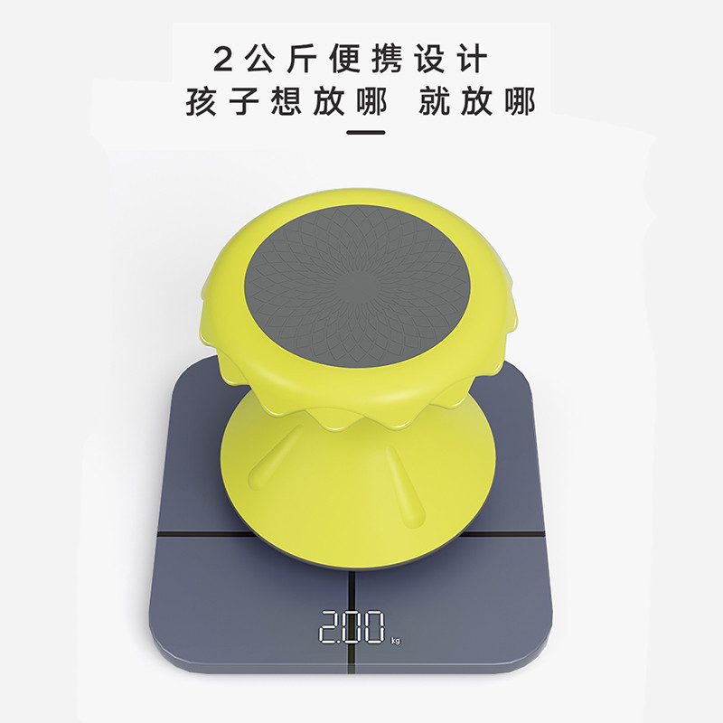 育才正品儿童可旋转凳子：宝宝的快乐健身椅，扭转童年新姿势！