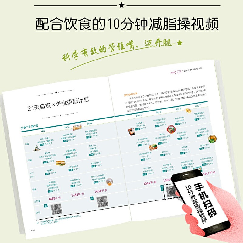 21天减肥餐如何科学搭配一日三餐食谱？