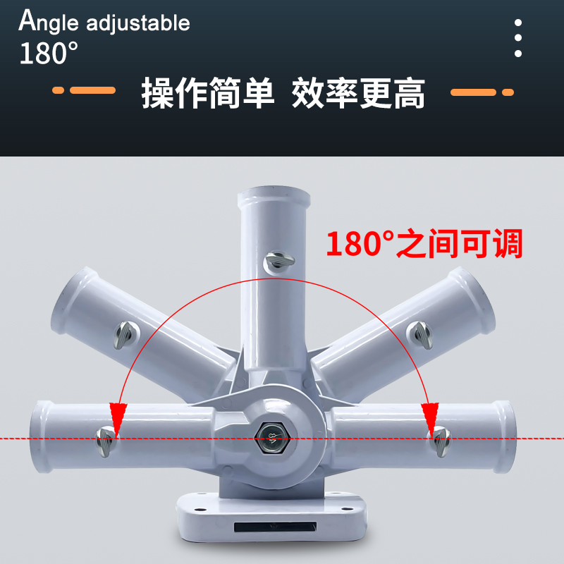 包邮新款墙面用不锈钢旗杆，1米带斜插底座，一套只要30元，支持定制！