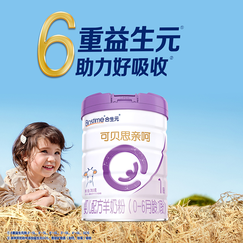 合生元可贝思亲呵婴儿配方奶粉1段：宝宝的第一口奶，如何选择才安心？