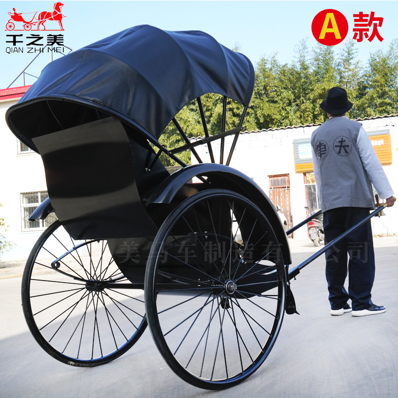 人力黄包车：穿越时空的浪漫之旅，民国风情再现！