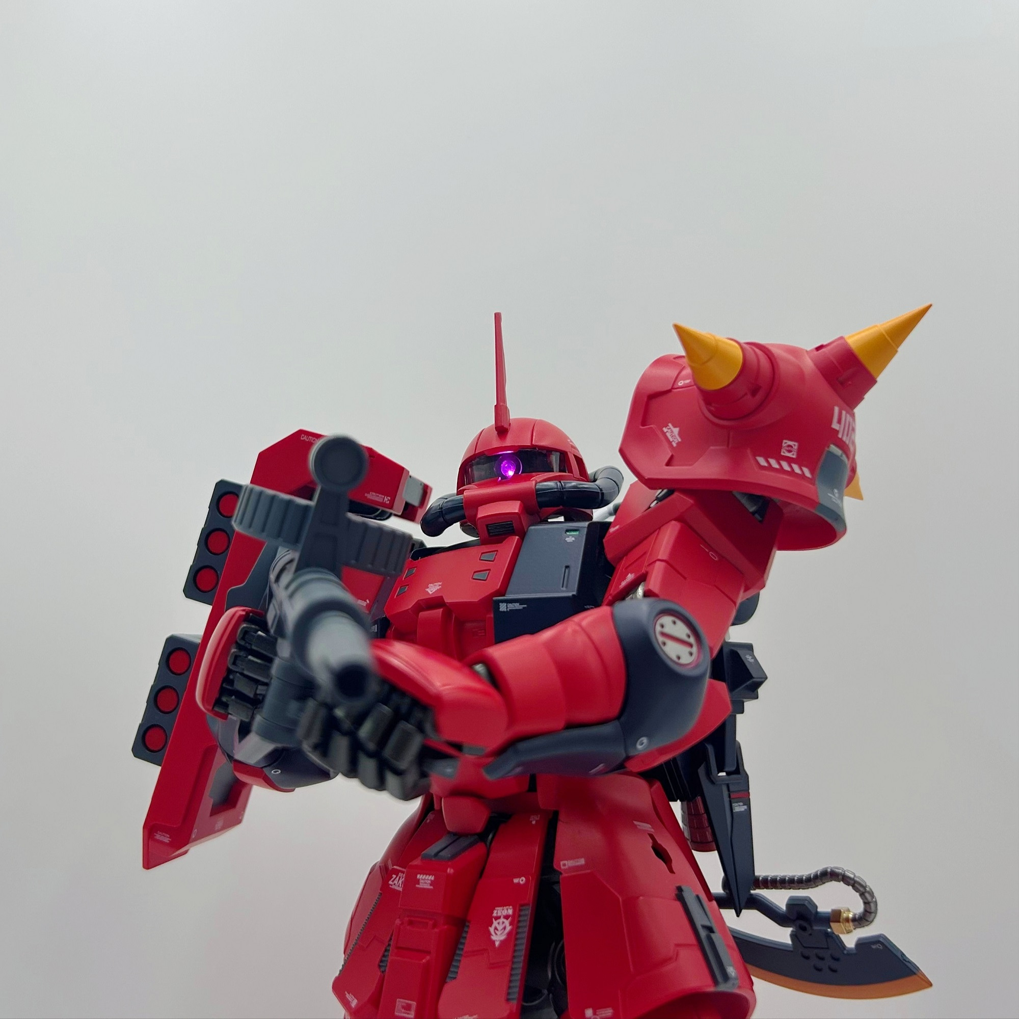 现货 ZG-01 1/60 强尼扎古 真红闪电 合金成品模型：收藏家的终极梦想，你准备好了吗？