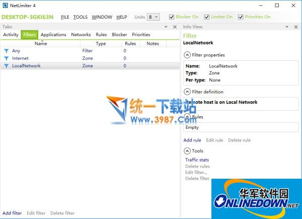 NetLimiter 4(带宽控制软件)v4.0.33.0 最新版