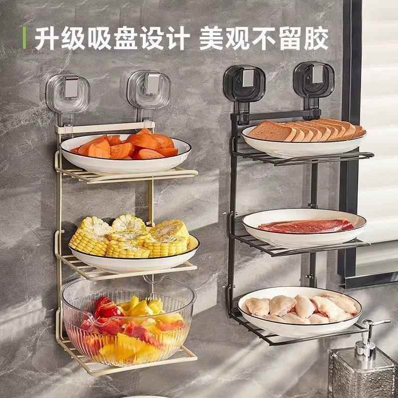 德国日本今美抽拉式微波炉置物架，厨房台面电器收纳神器，拯救你的小空间！