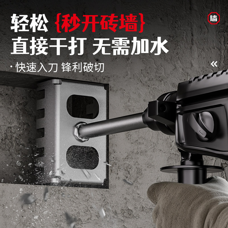 什么是最适合快速打86型线盒方形孔的打孔器？