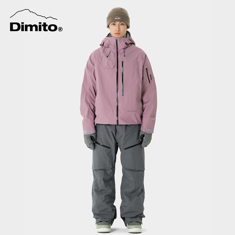 DIMITO X EIDER联名款滑雪服：冬季滑雪必备神器，滑雪裤男女通用！❄️