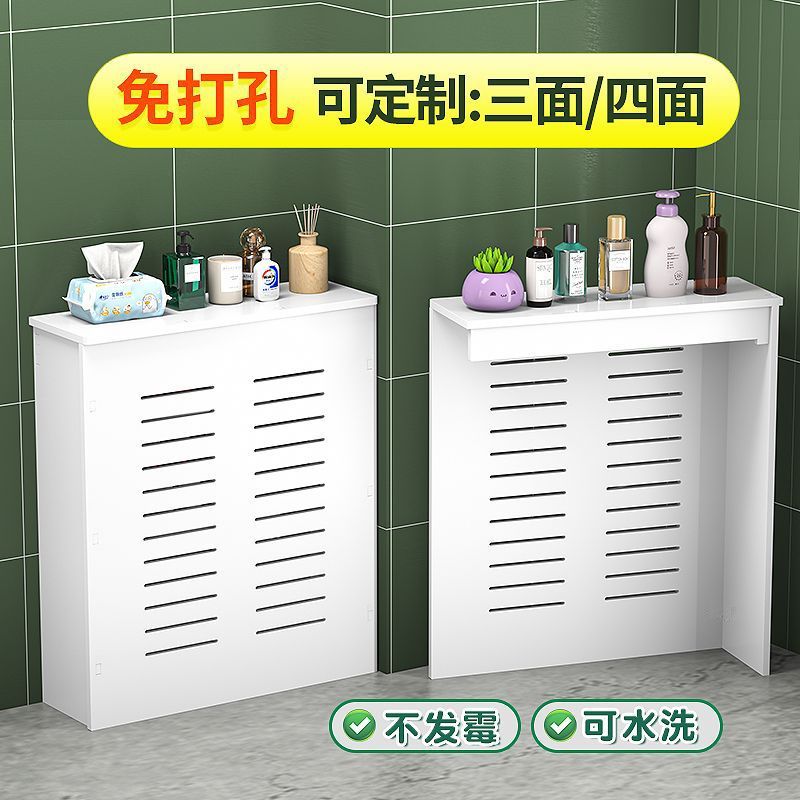 家居美学新潮流：地暖分水器遮挡罩，客厅暖气片阀门遮丑神器，卫生间管道水表遮挡柜大公开！