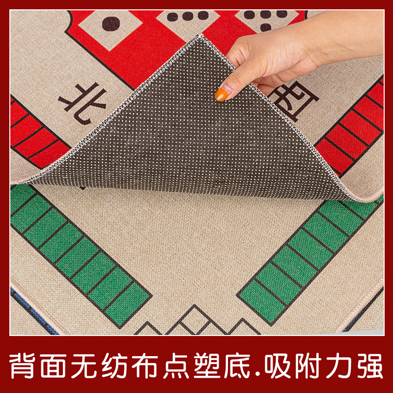 消音高档麻将桌布：告别噪音，享受静谧麻将时光的秘密武器！