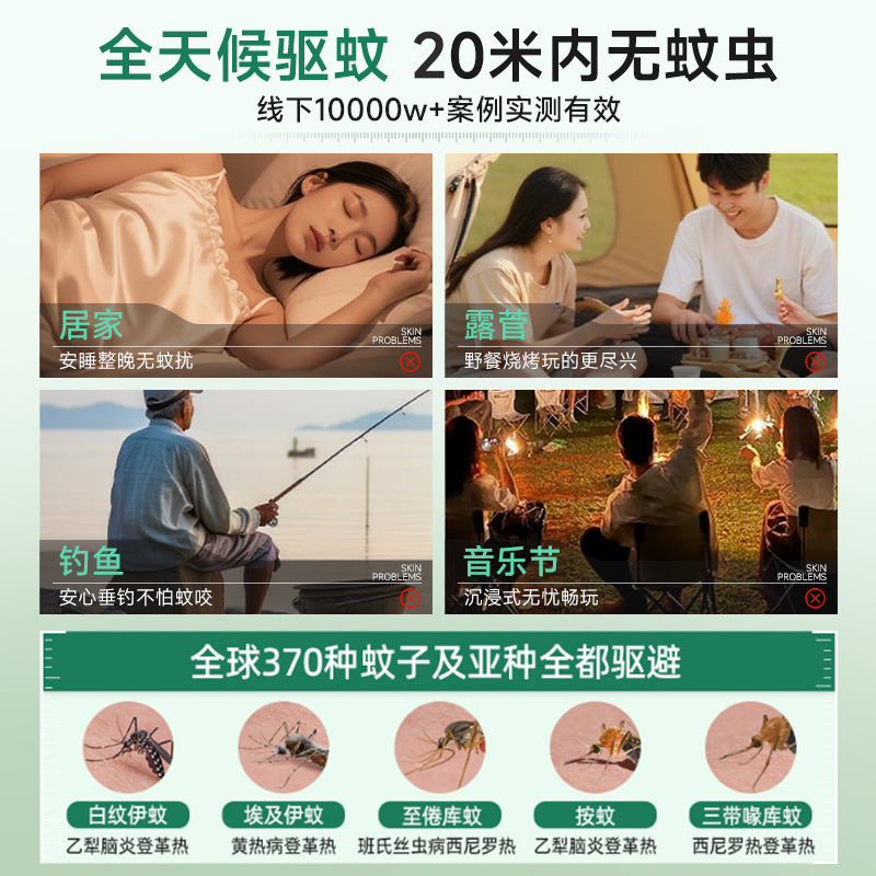 户外防蚊神器，10%避蚊胺驱蚊液喷雾剂，野外驱虫必备！