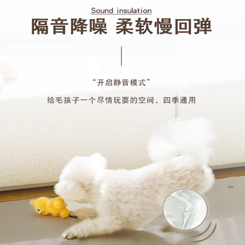 卡通宠物地垫PVC：萌宠必备，家居安全守护神！
