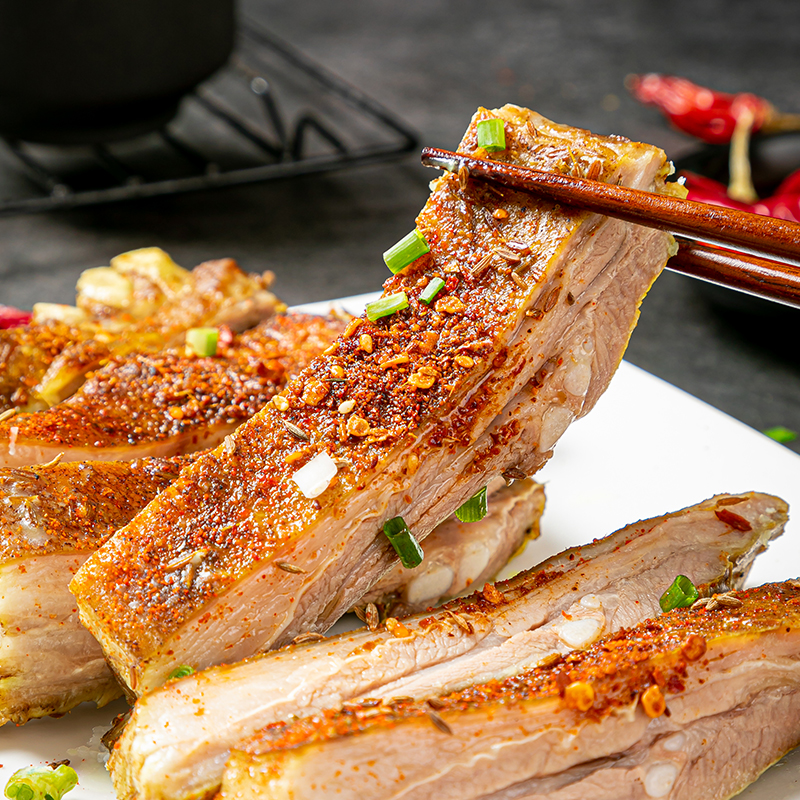 胜福手撕羊排：香酥美味，预制菜界的明星选手！